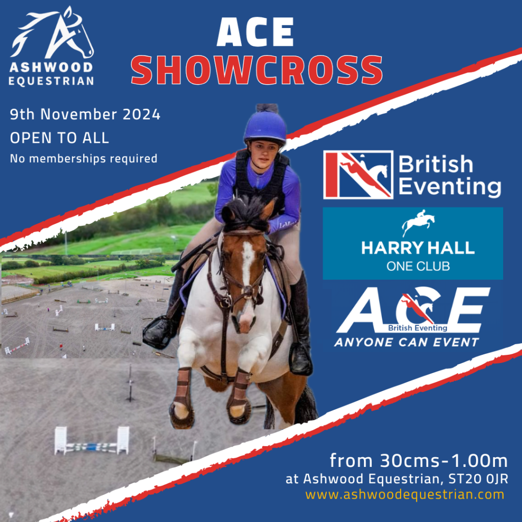 ACE SHOWCROSS 9th November 2024 Ashwood Equestrian